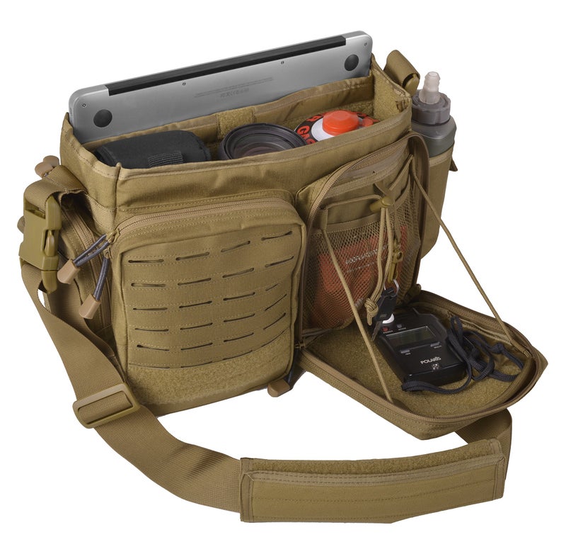 Direct Action Messenger Mk II Tactical Bag Black Mk II 10 Liter Capacity, ideal for laptop, ipad or tablet - Image 3